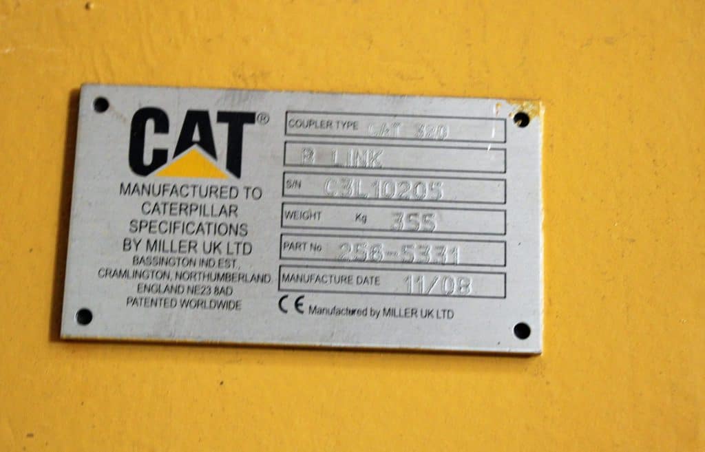 320C AS NEW COUPLER GP-QUICK