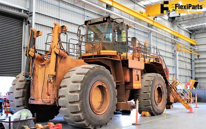 Off-highway Cat 793C truck designed for heavy mining and construction tasks in rugged environments.